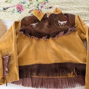Cowgirl Outfit Girls Vintage Sz 5